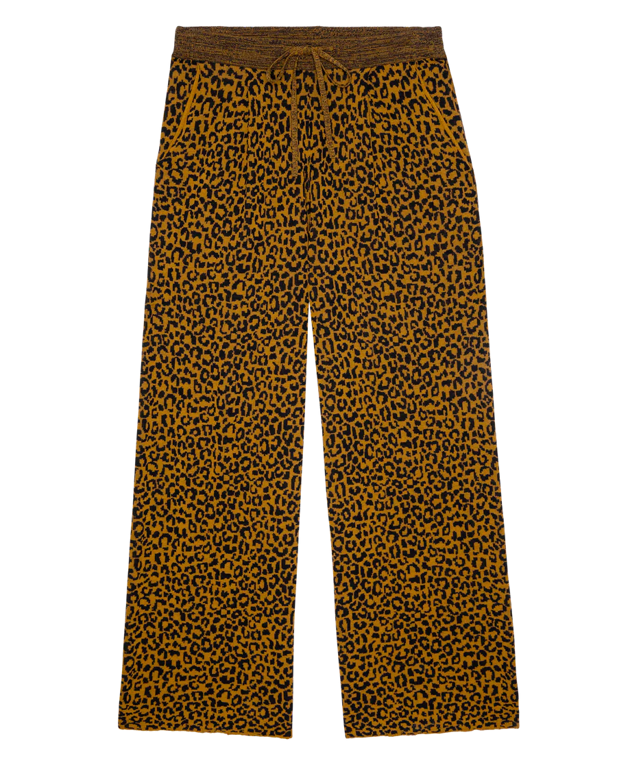 The Relaxed Trouser Pant. Leopard