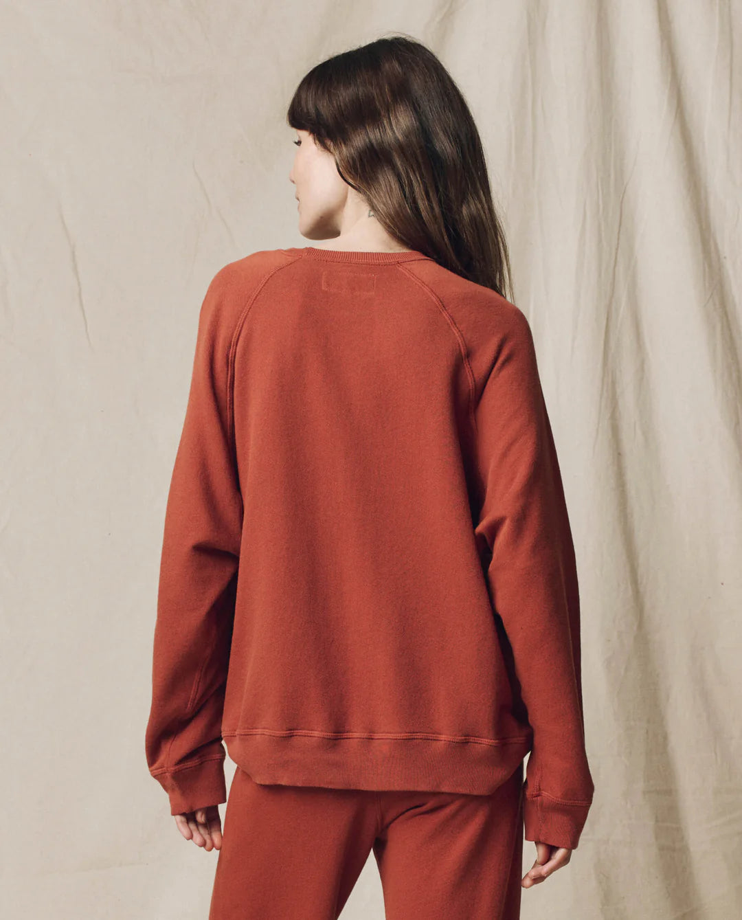 The Slouch Sweatshirt. Brick