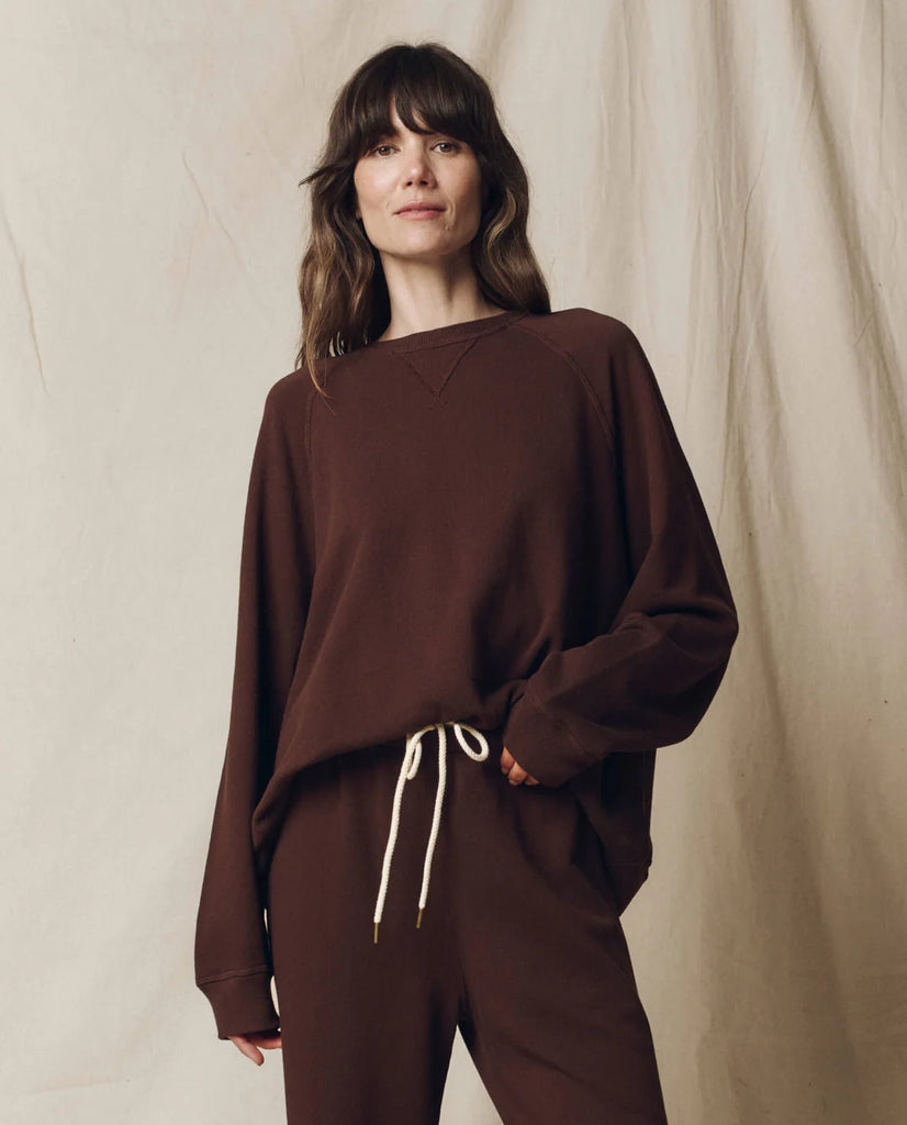 The Slouch Sweatshirt. Driftwood