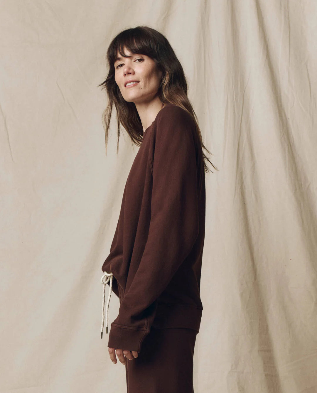 The Slouch Sweatshirt. Driftwood