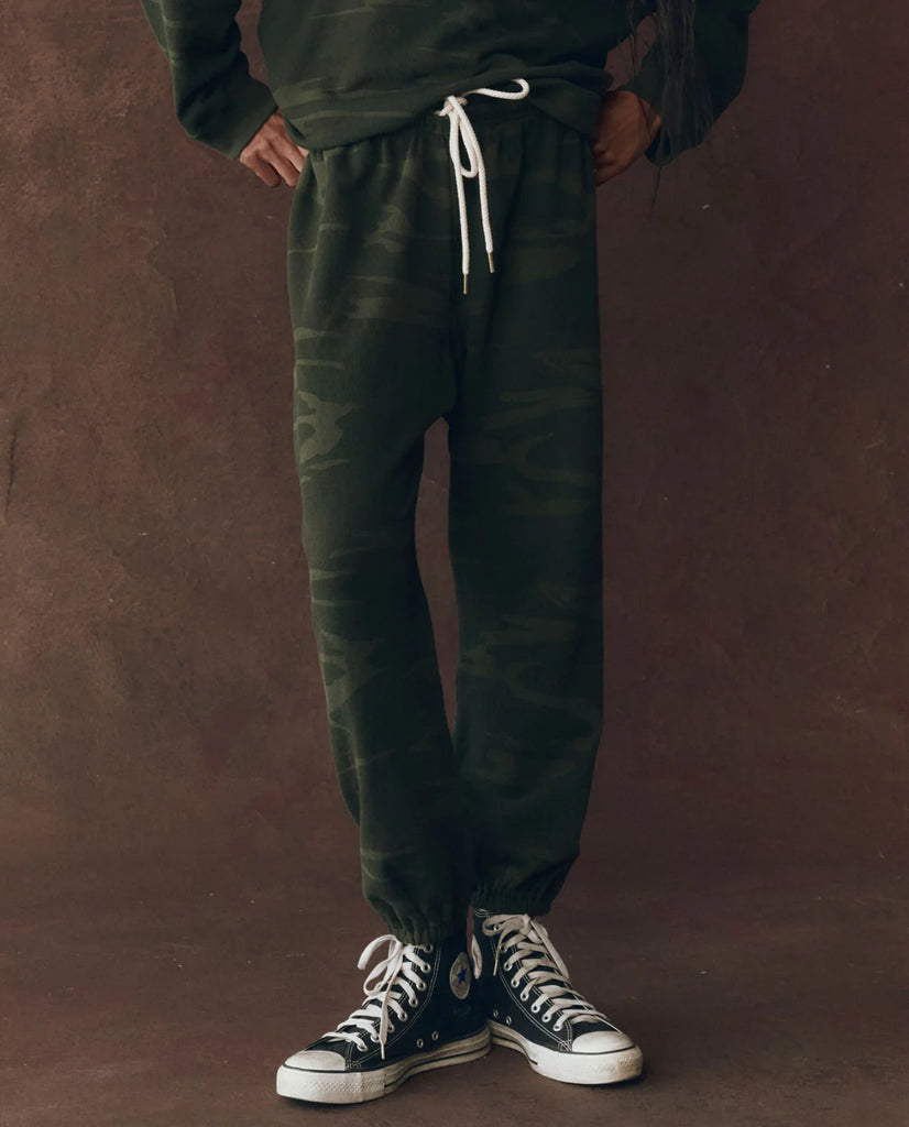 The Stadium Sweatpant. Forest Camo
