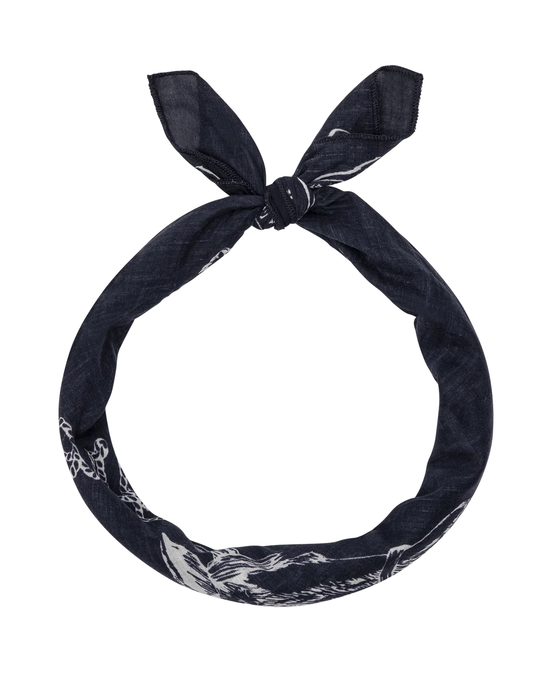 The Stetson Western Bandana. Navy