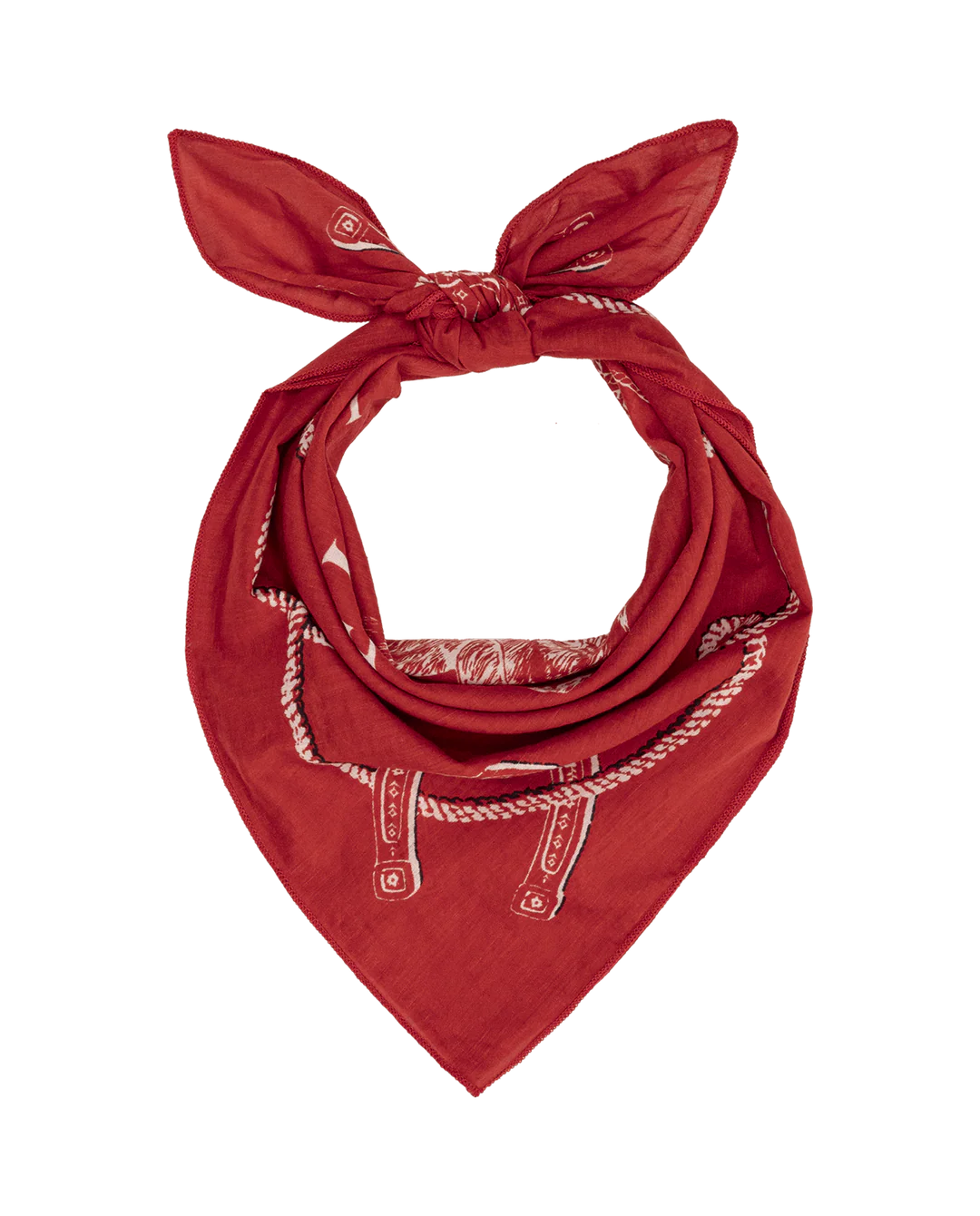 The Stetson Western Bandana. Red