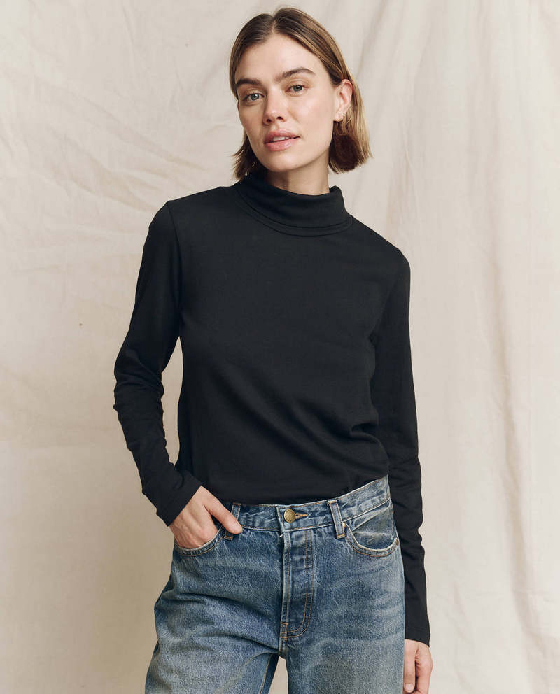 The Turtleneck. Almost Black