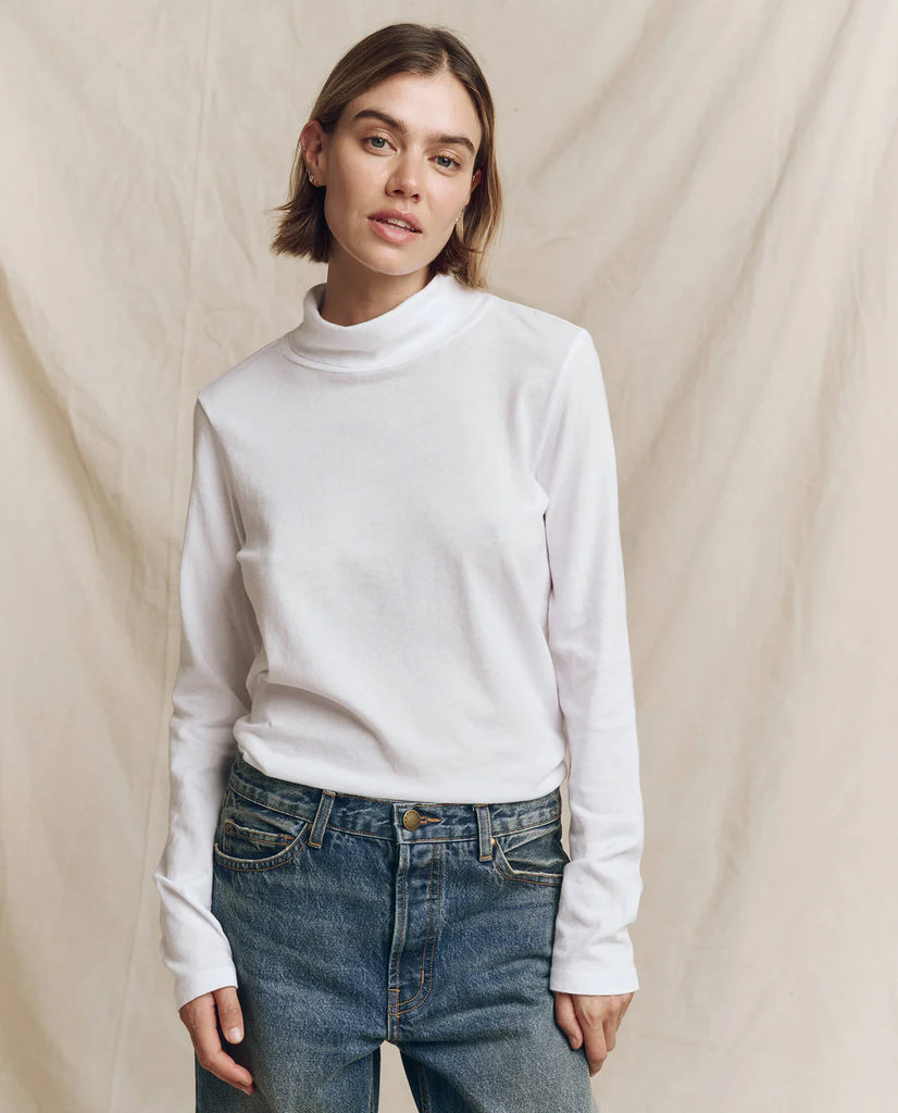The Turtleneck. True White