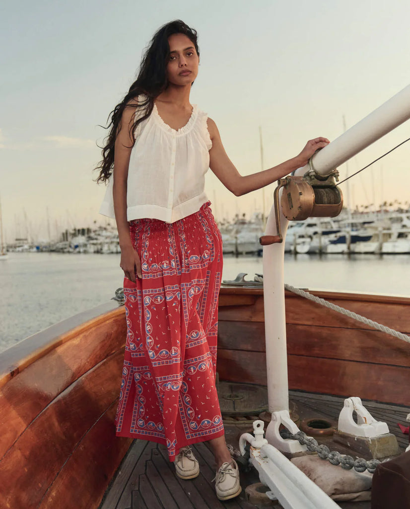 The Vignette Top. White