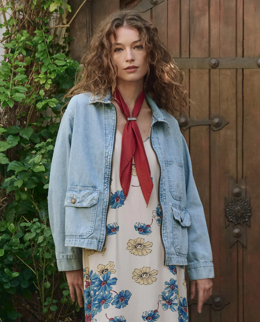 The Zip Front Chore Jacket. Dakota Wash