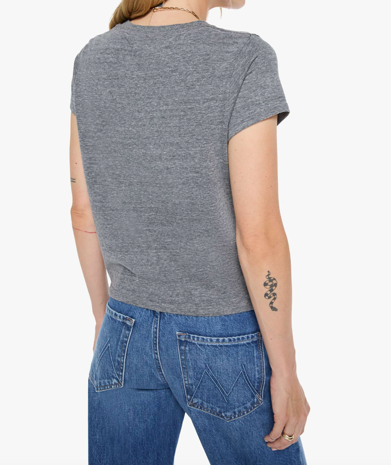 The Lil Goodie Goodie in Heather Grey