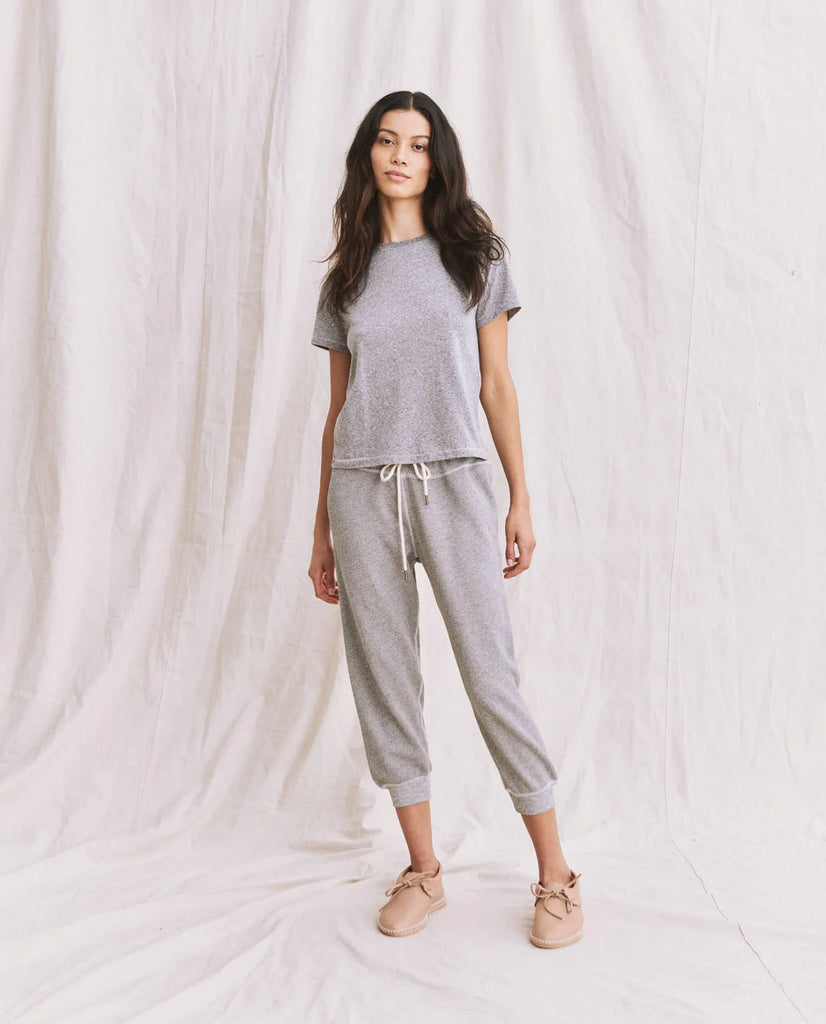 The Little Tee. Heather Grey