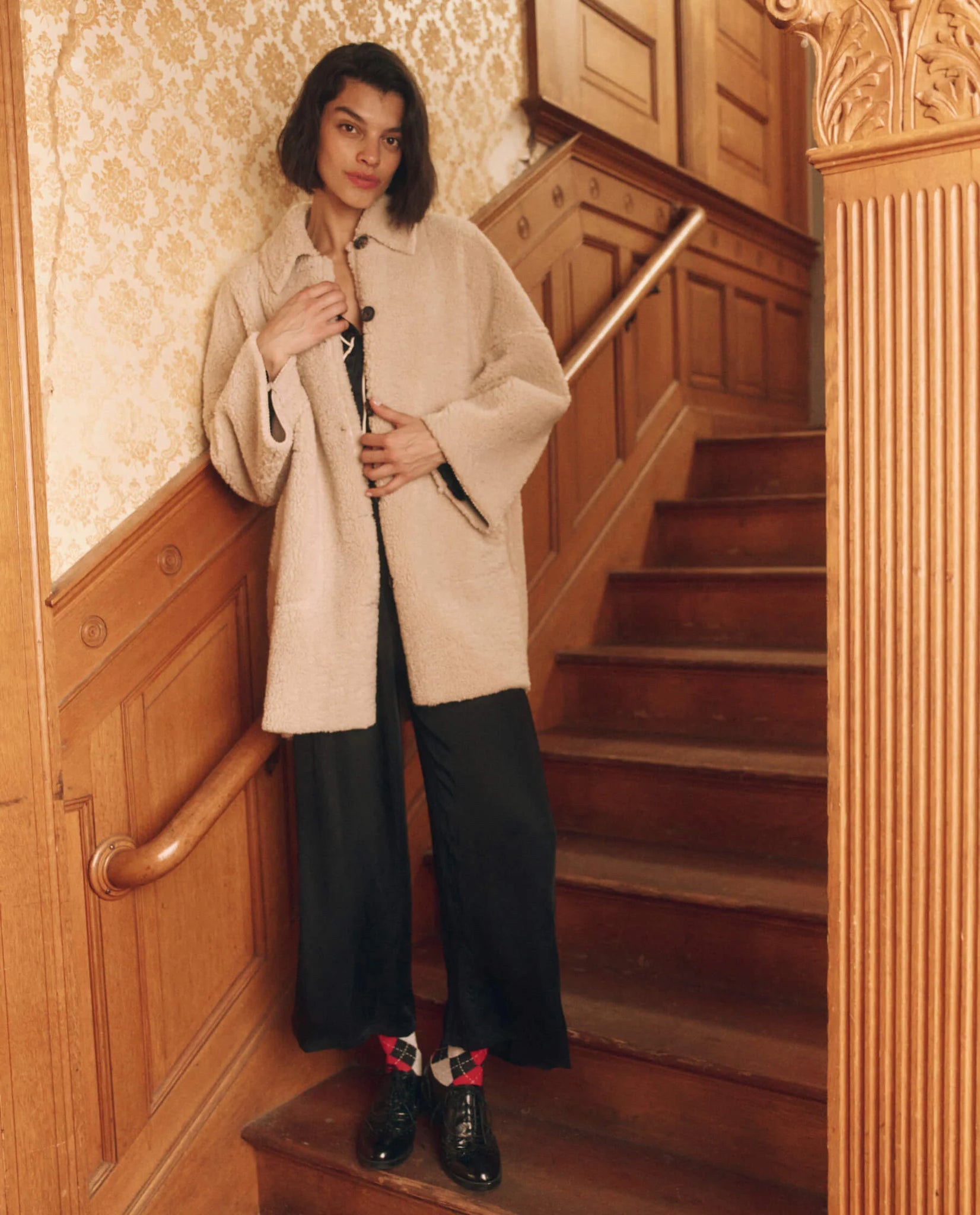 Teddy hot sale car coat