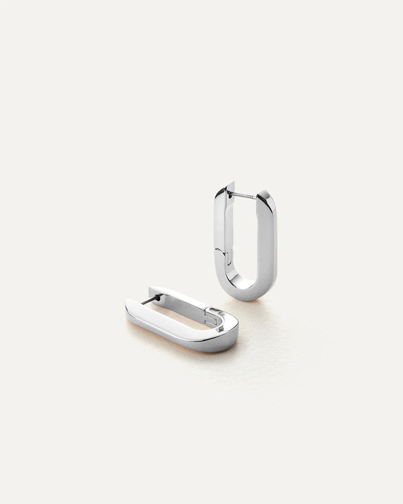 U-Link Earrings in Silver