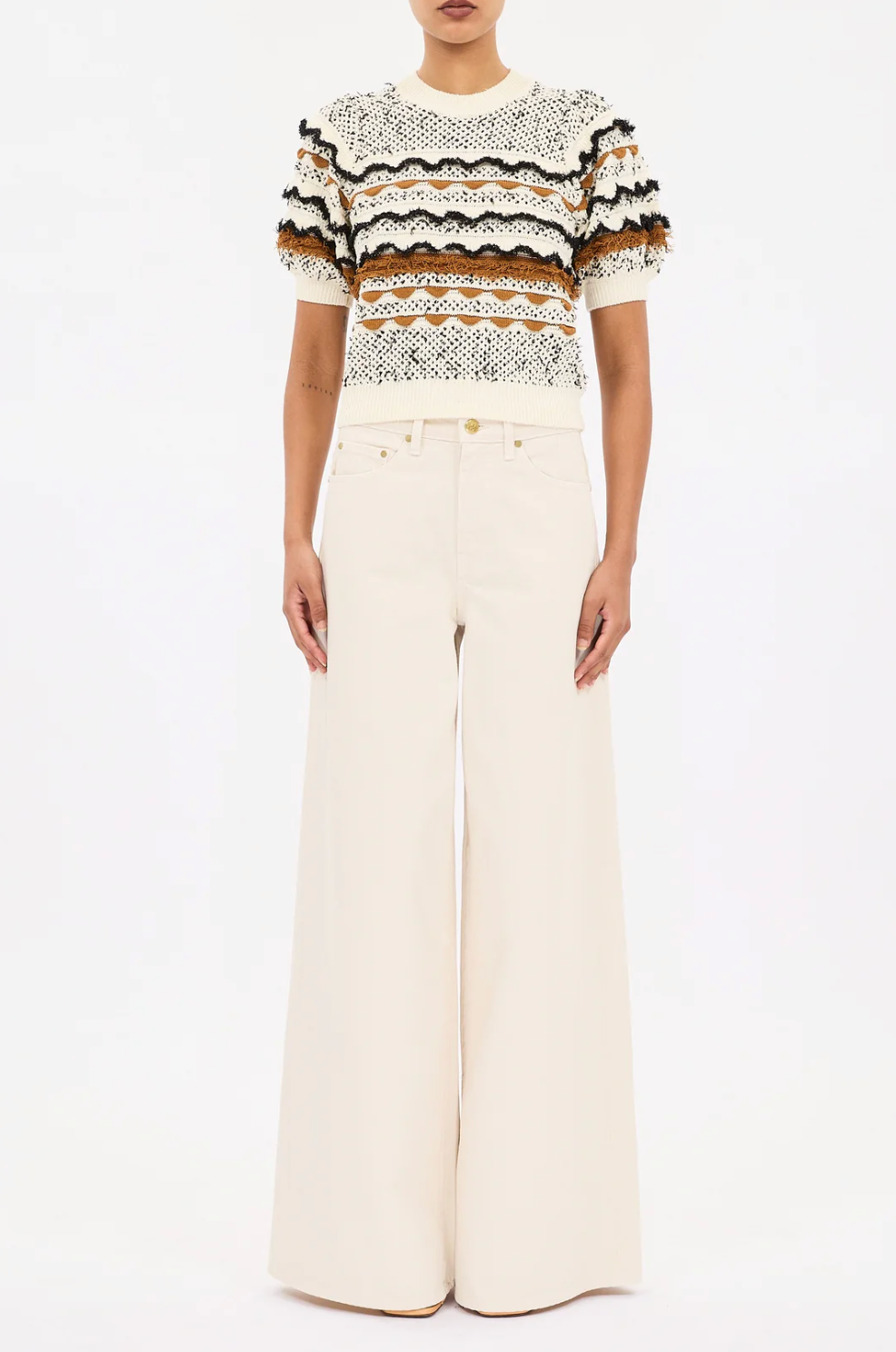 Andira Knit Top in Scallop