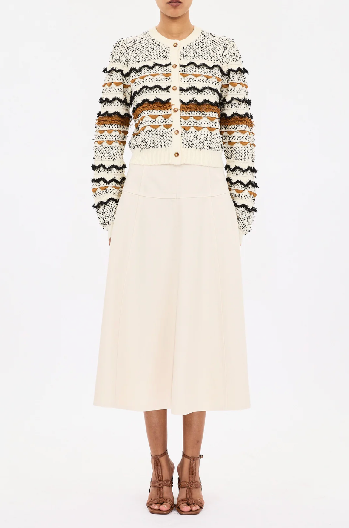 Cecilia Cardigan in Scallop