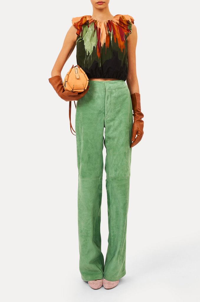 Gracie Cotton Top in Agate