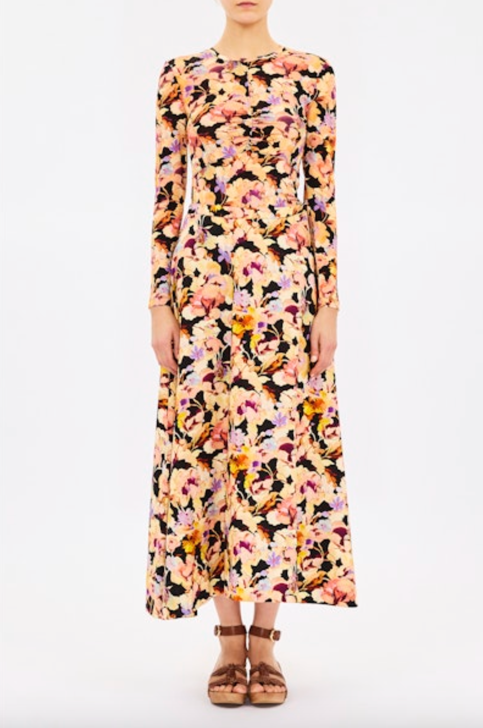 Neri Jersey Top in Night Bloom