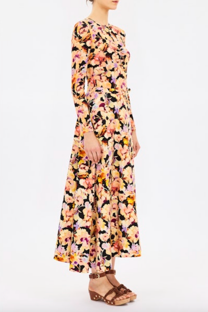 Neri Jersey Top in Night Bloom