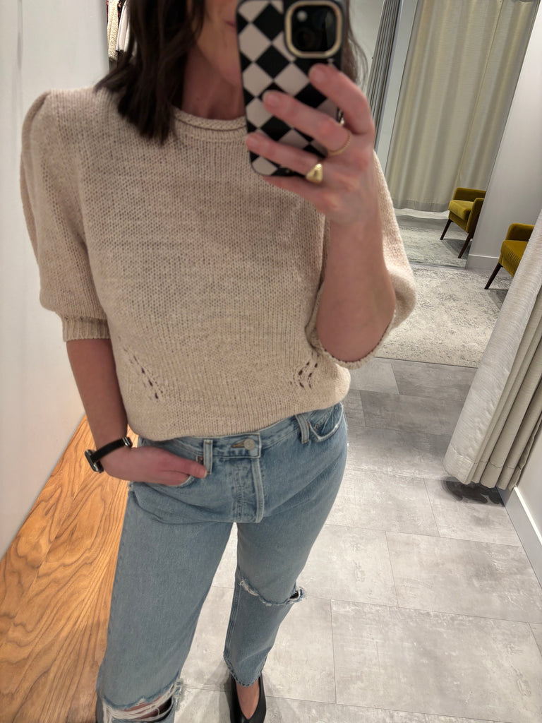 Pia Top in Cowrie