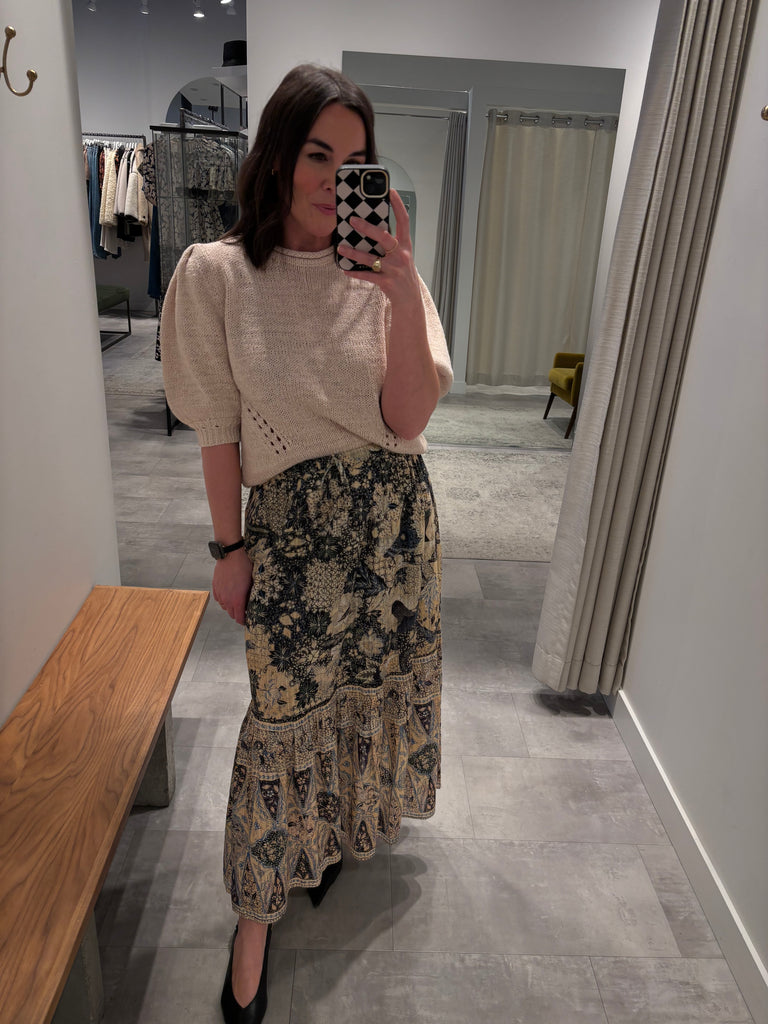 Pia Top in Cowrie