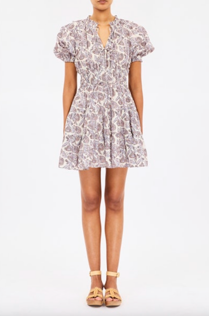 Soffia Mini Dress in Meadow
