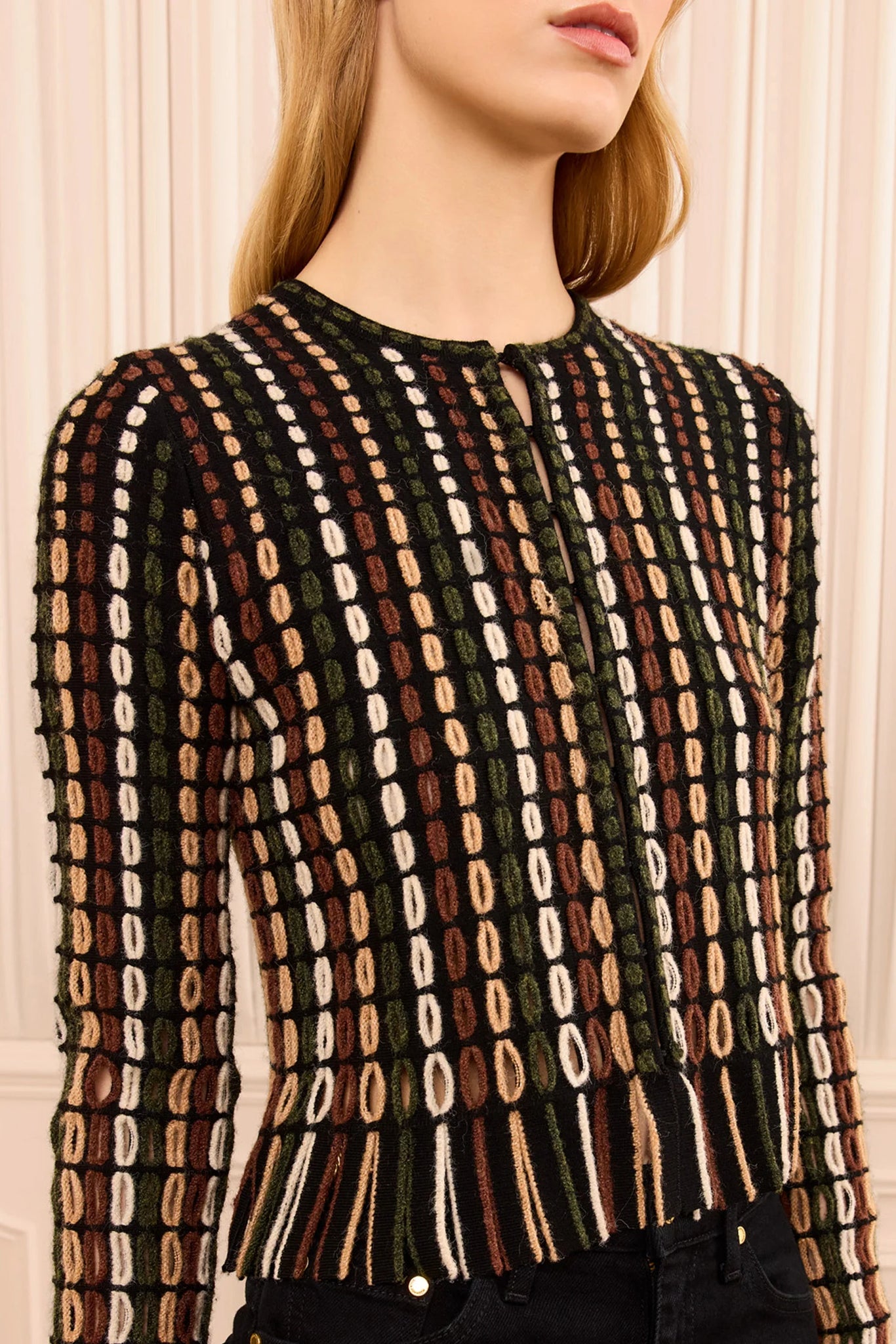 Zora Knit Cardigan in Noctis