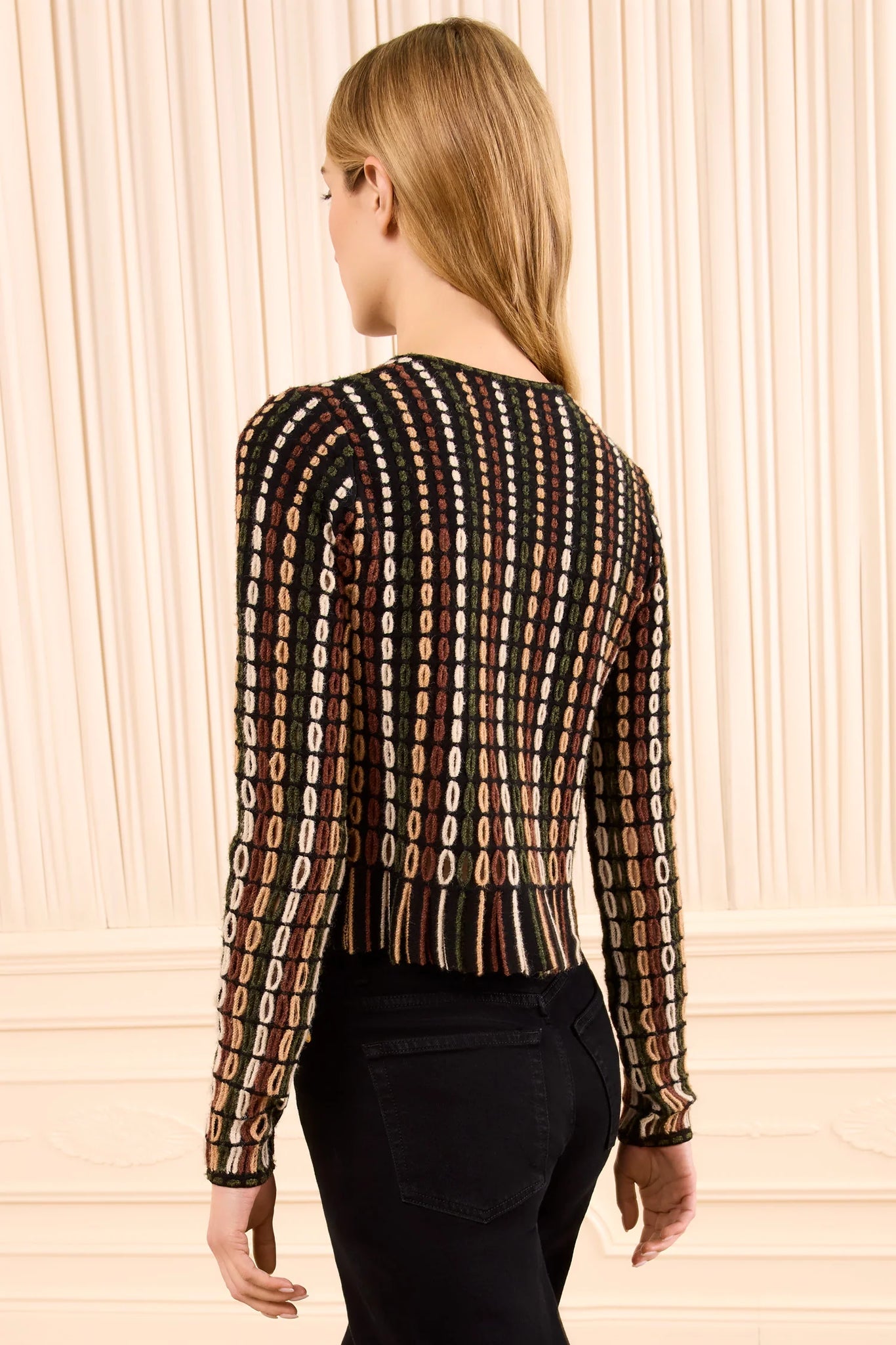Zora Knit Cardigan in Noctis