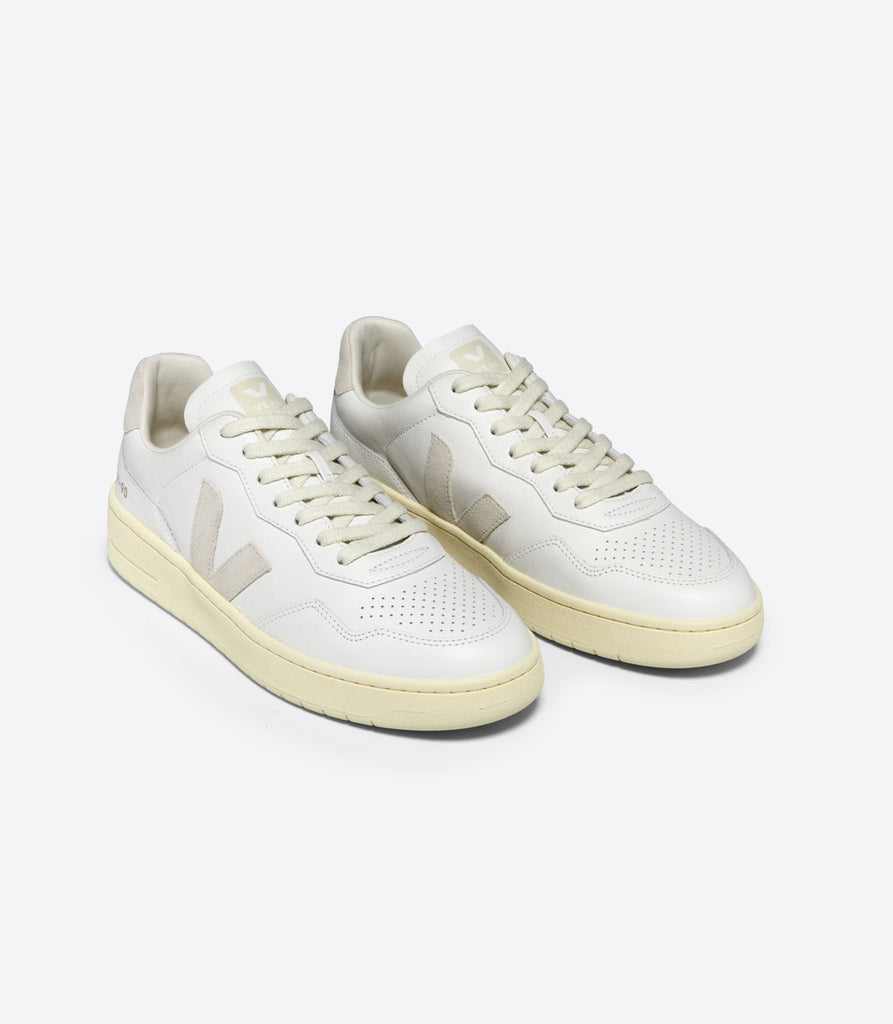 V-90 Leather in White Natural