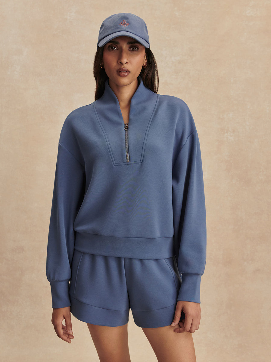Davidson Sweatshirt in Bijou Blue