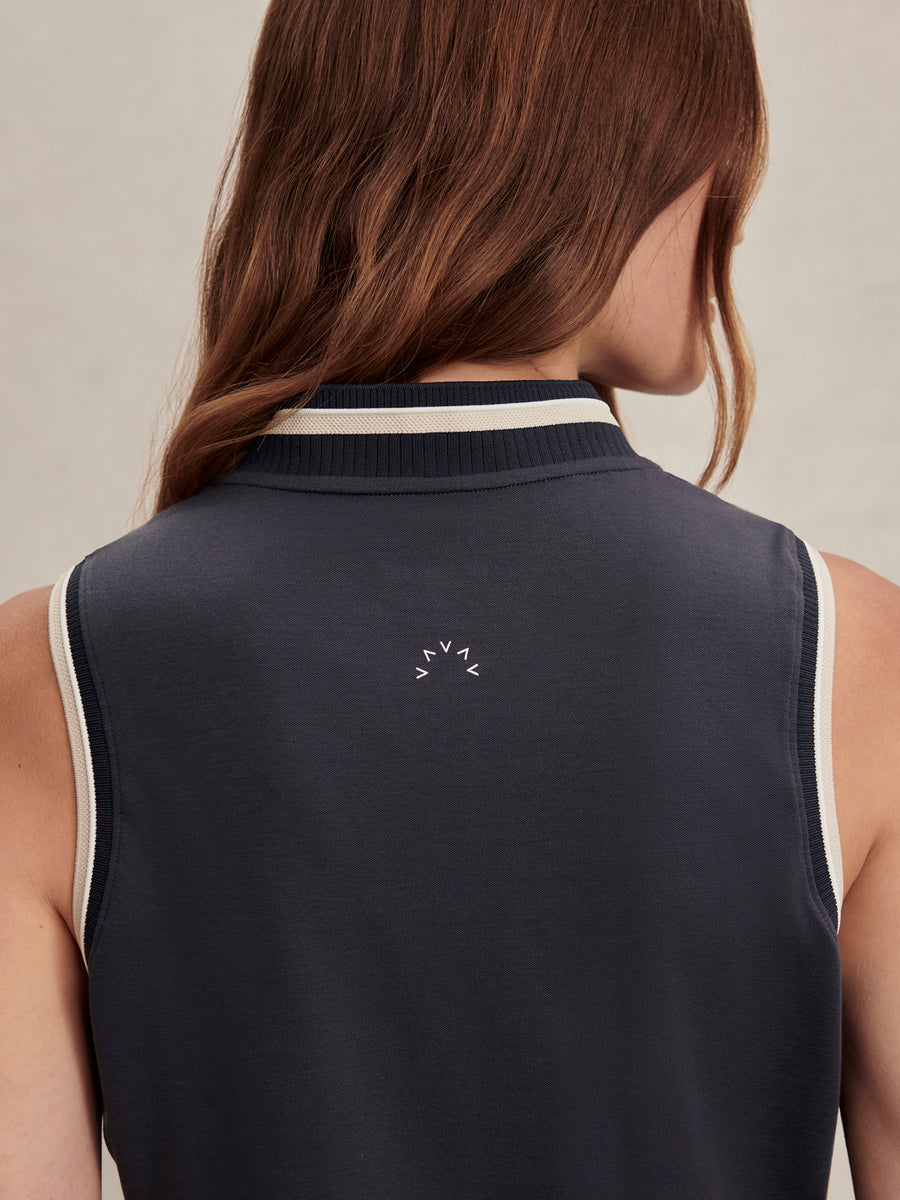 Inga Performance Tank in Blue Nights