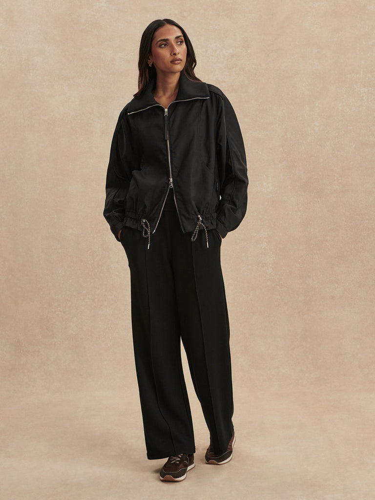 Lotta Blouson Jacket in Black