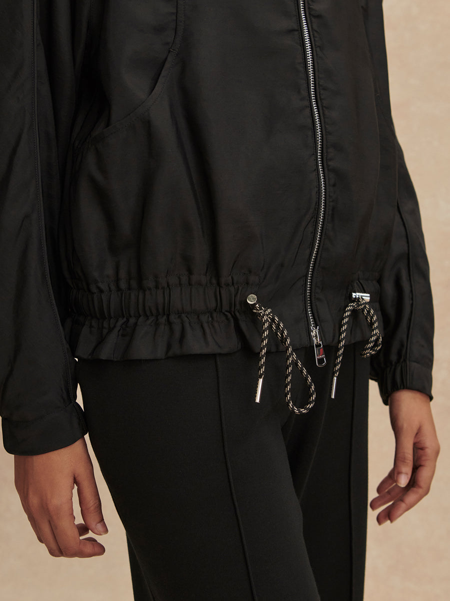 Lotta Blouson Jacket in Black