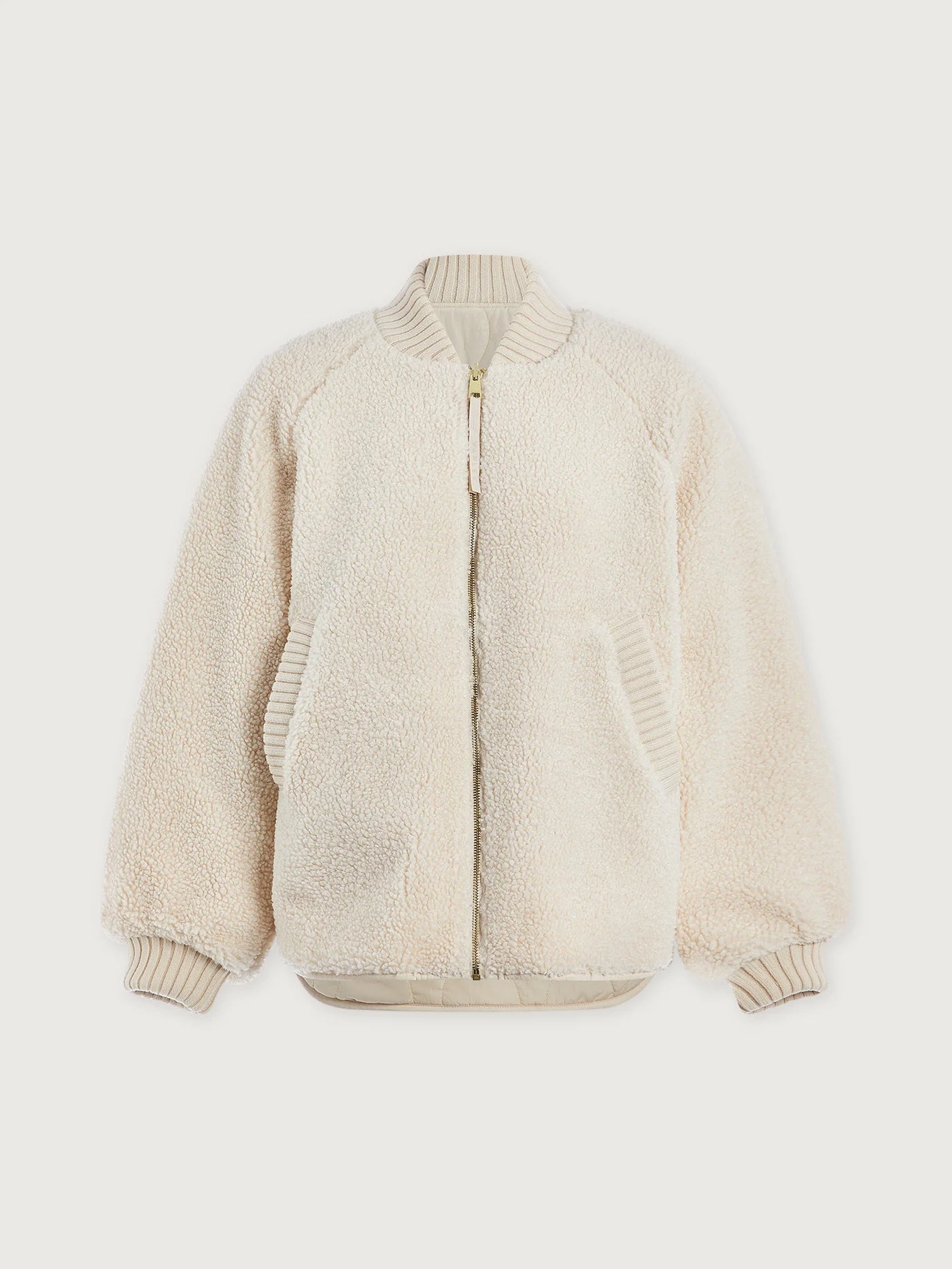 Serina Reversible Quilt Jacket in Sandshell