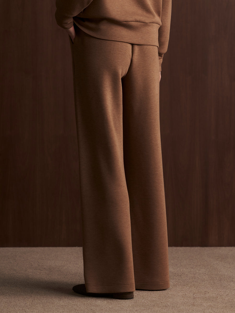 The Extra Wide Leg Pant 32" in Golden Bronze Marl