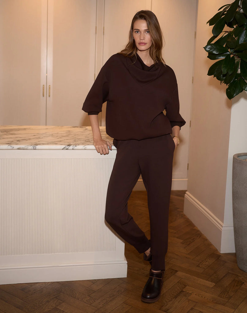 The Slim Pant 27.5" in Coffee Bean