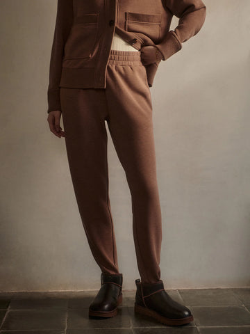 The Slim Zip Hem Pant 26" in Golden Bronze Marl