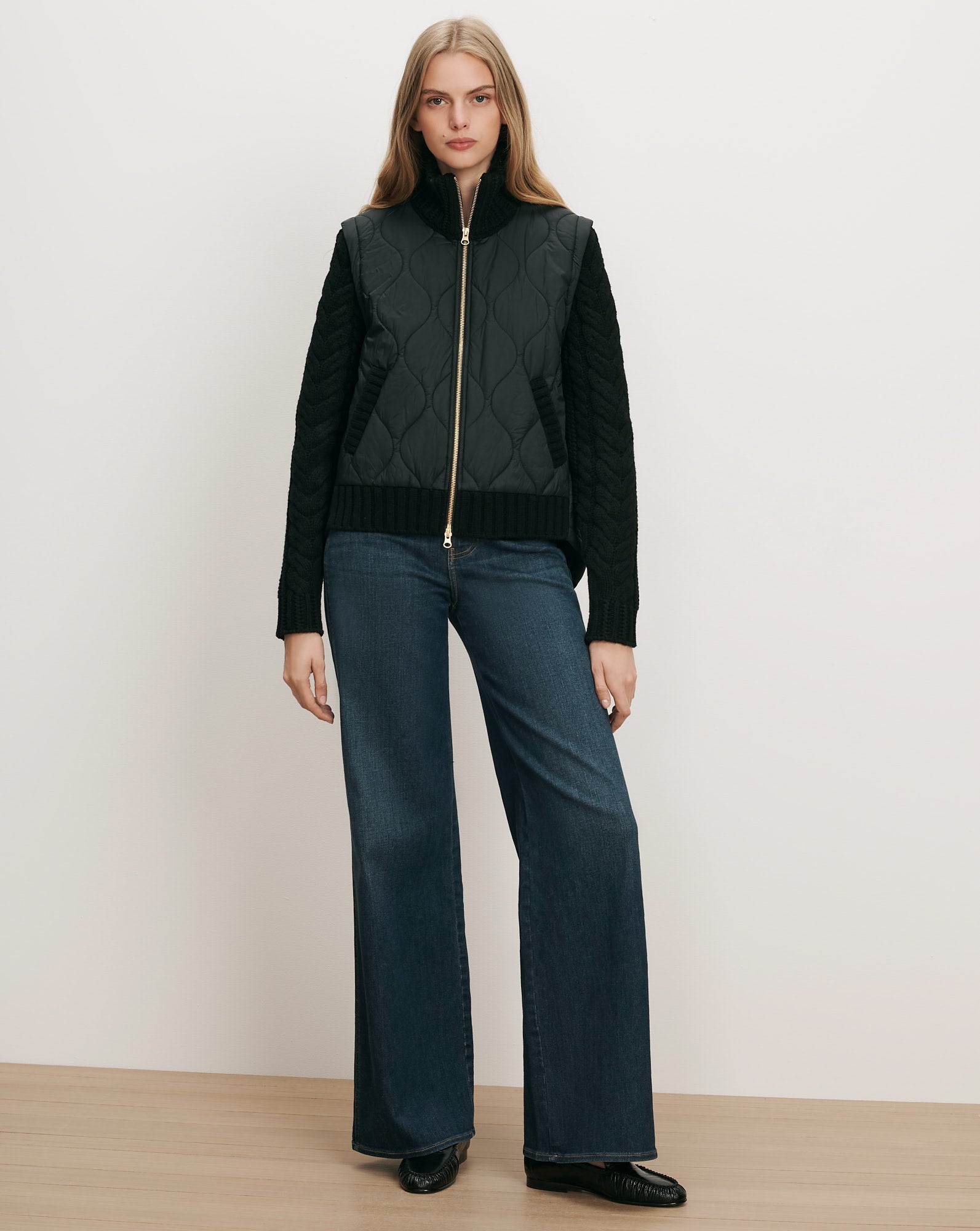 Patra Quilted Jacket in Black