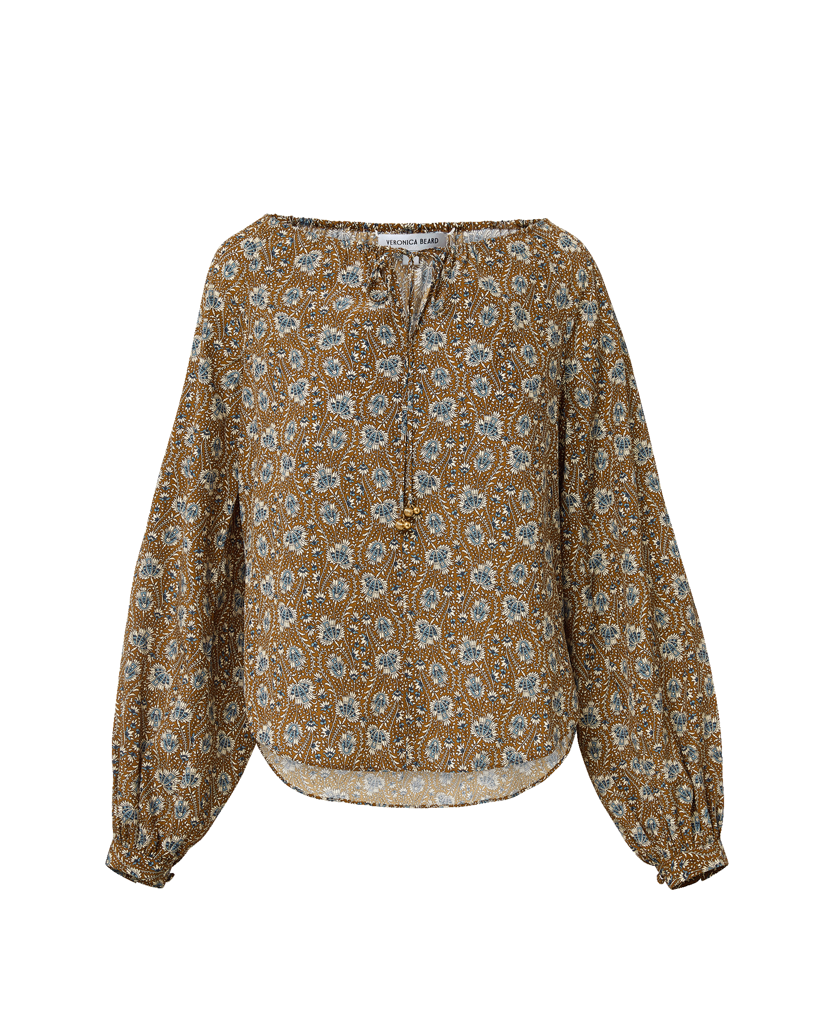 Rhosen Floral Blouse in Acorn Multi