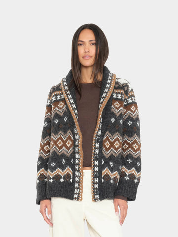 Vail Cardigan in Crème Caramel