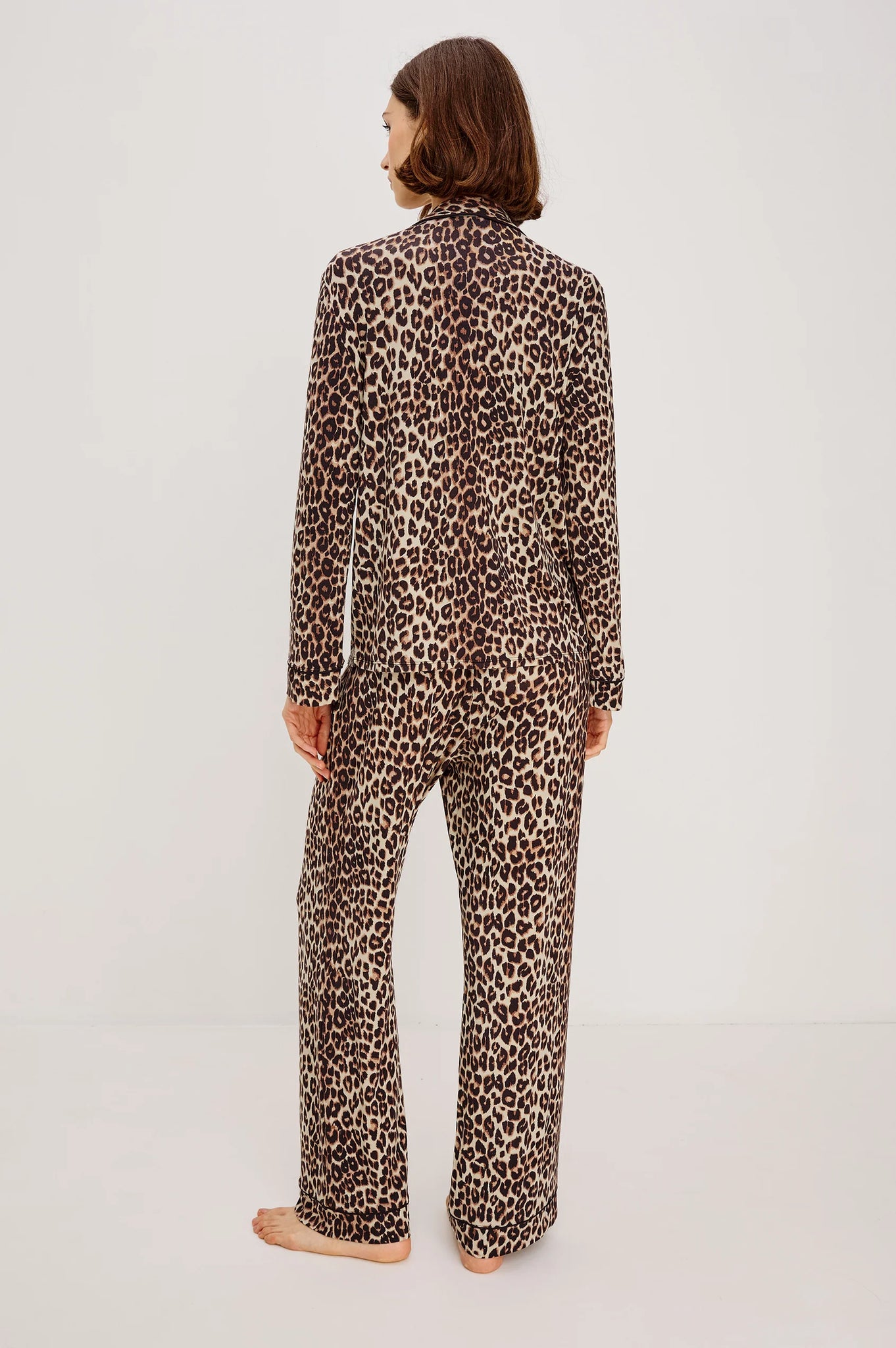 Varra Pajama Set in Brown Nala