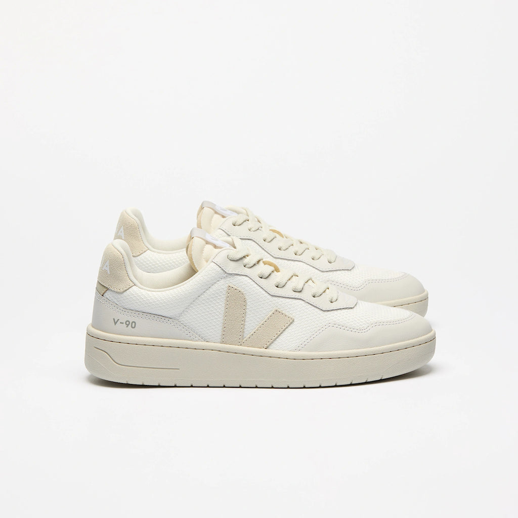 V-90 B-Mesh in White Pierre