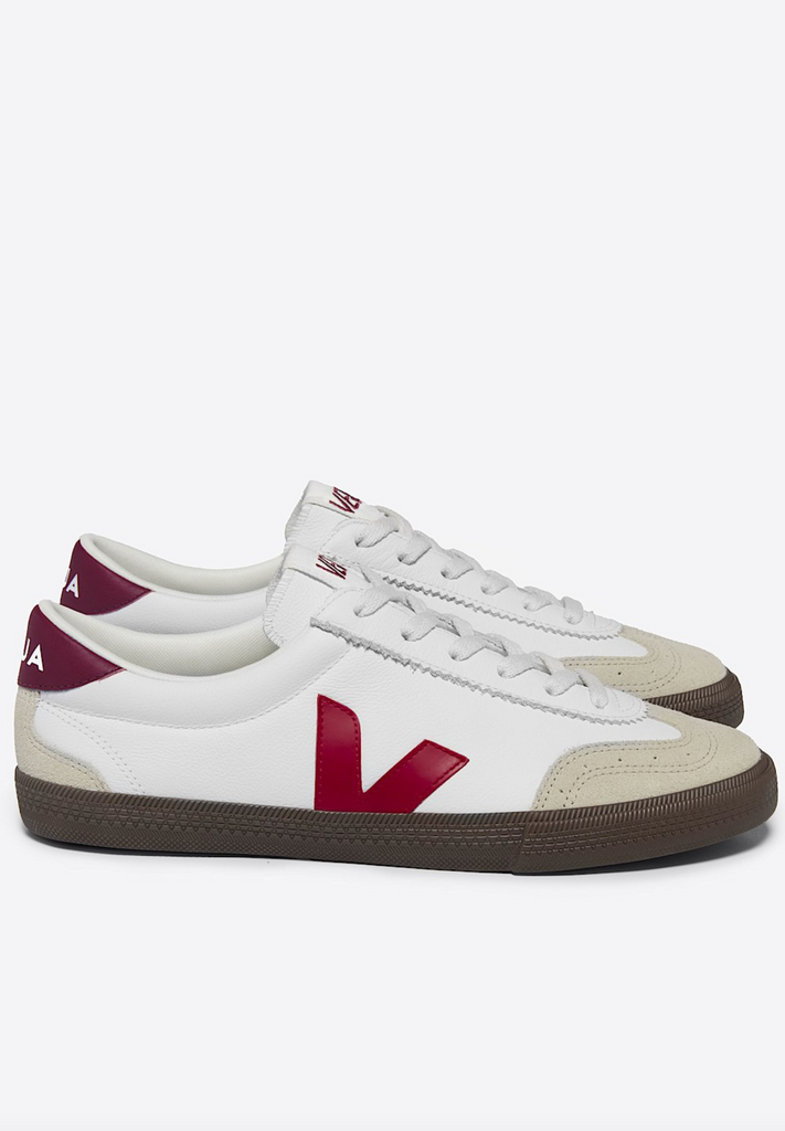 Volley Leather White Pekin Bark
