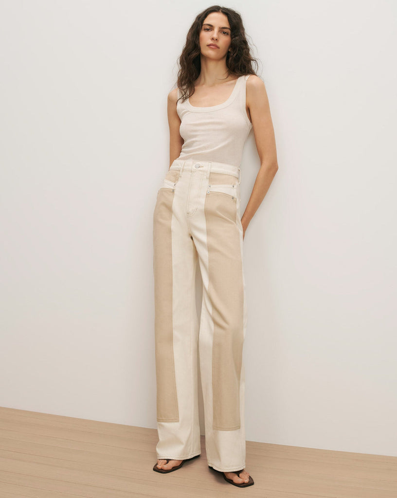 Belvedere Knit Tank Top in Ecru
