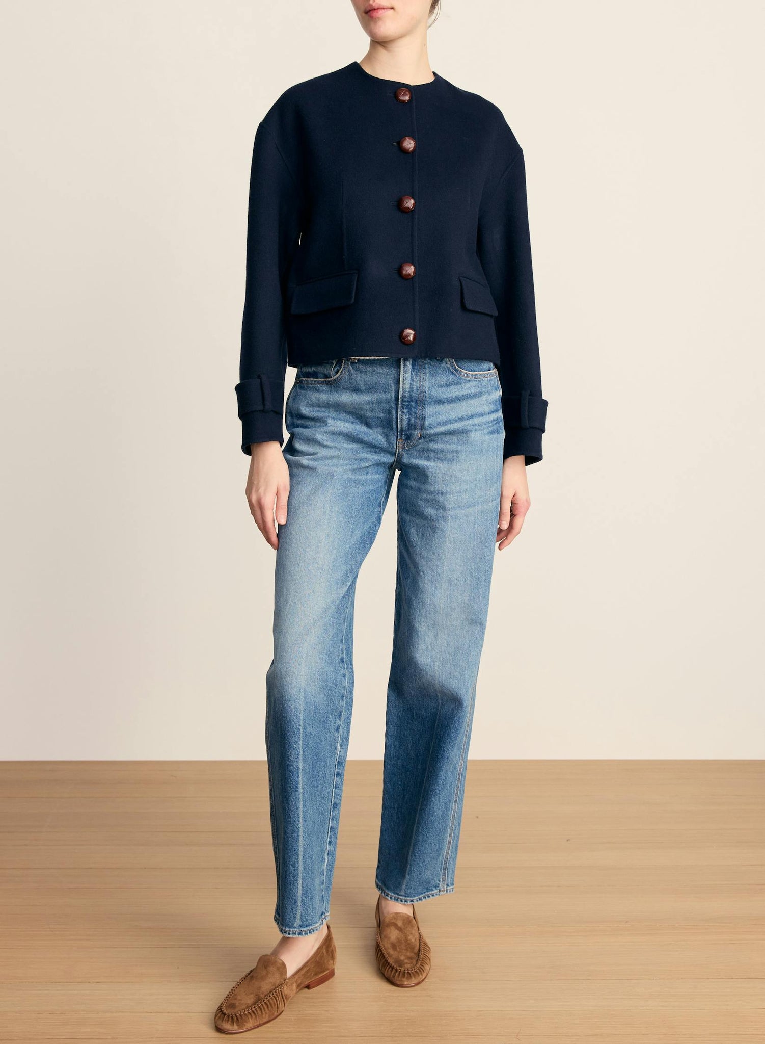Elaris Jacket in Navy