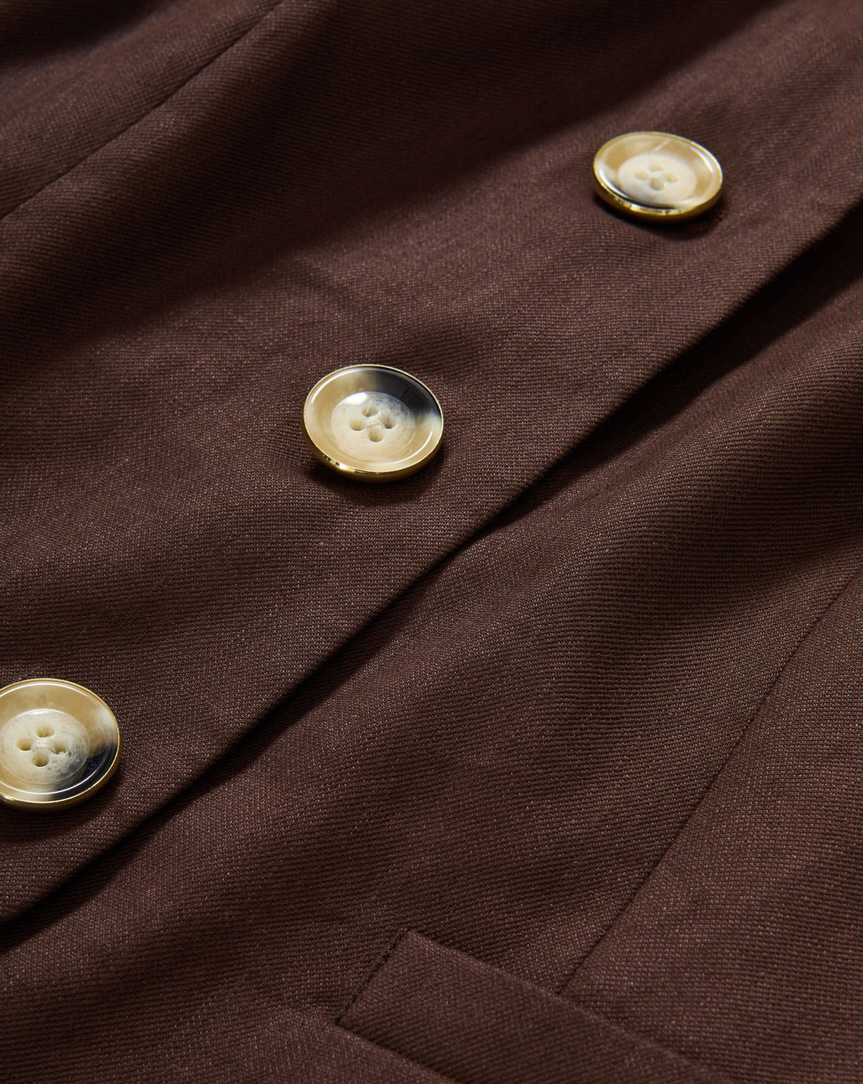 Hartwell Vest in Dark Mocha