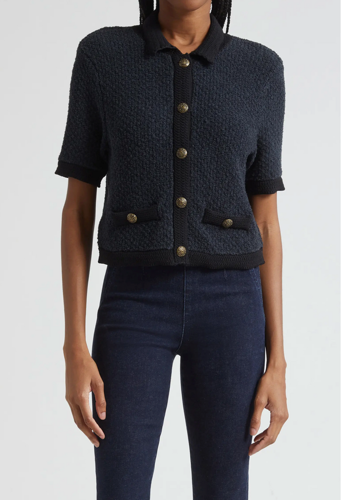 Marie Cardigan in Navy