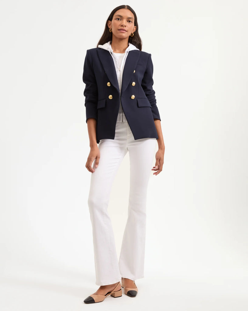 Miller Dickey Jacket in Navy Gold Buttons