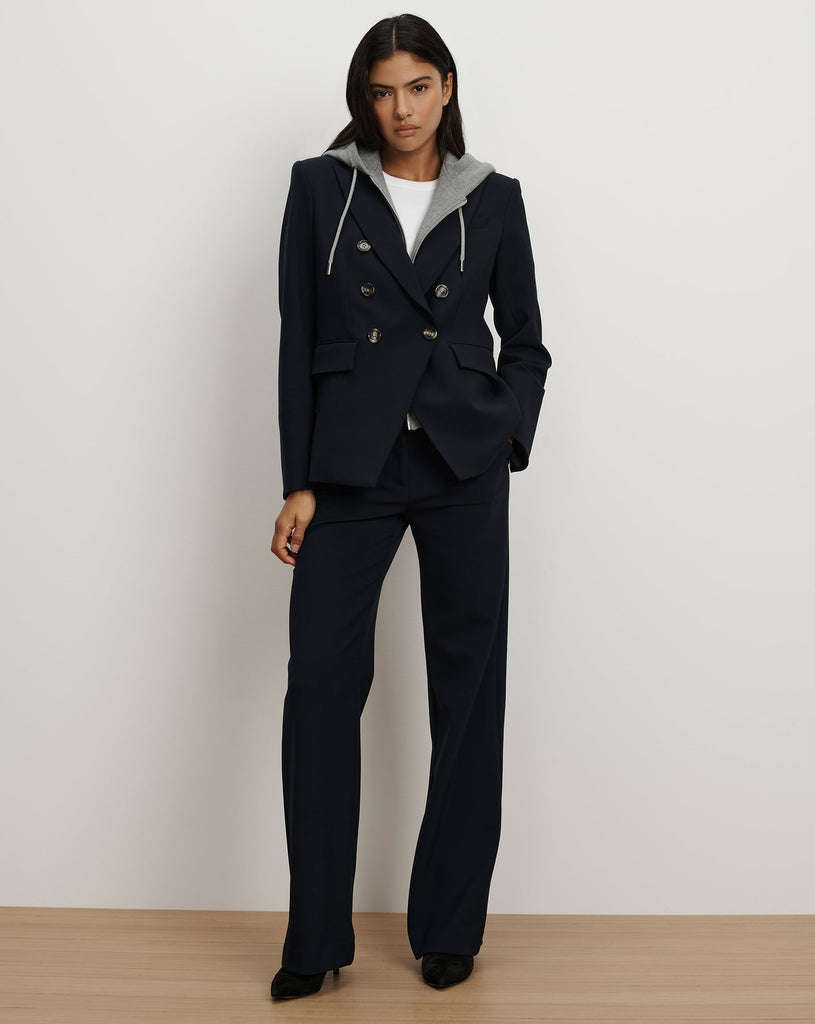 Miller Dickey Jacket with Horn-Button in Navy