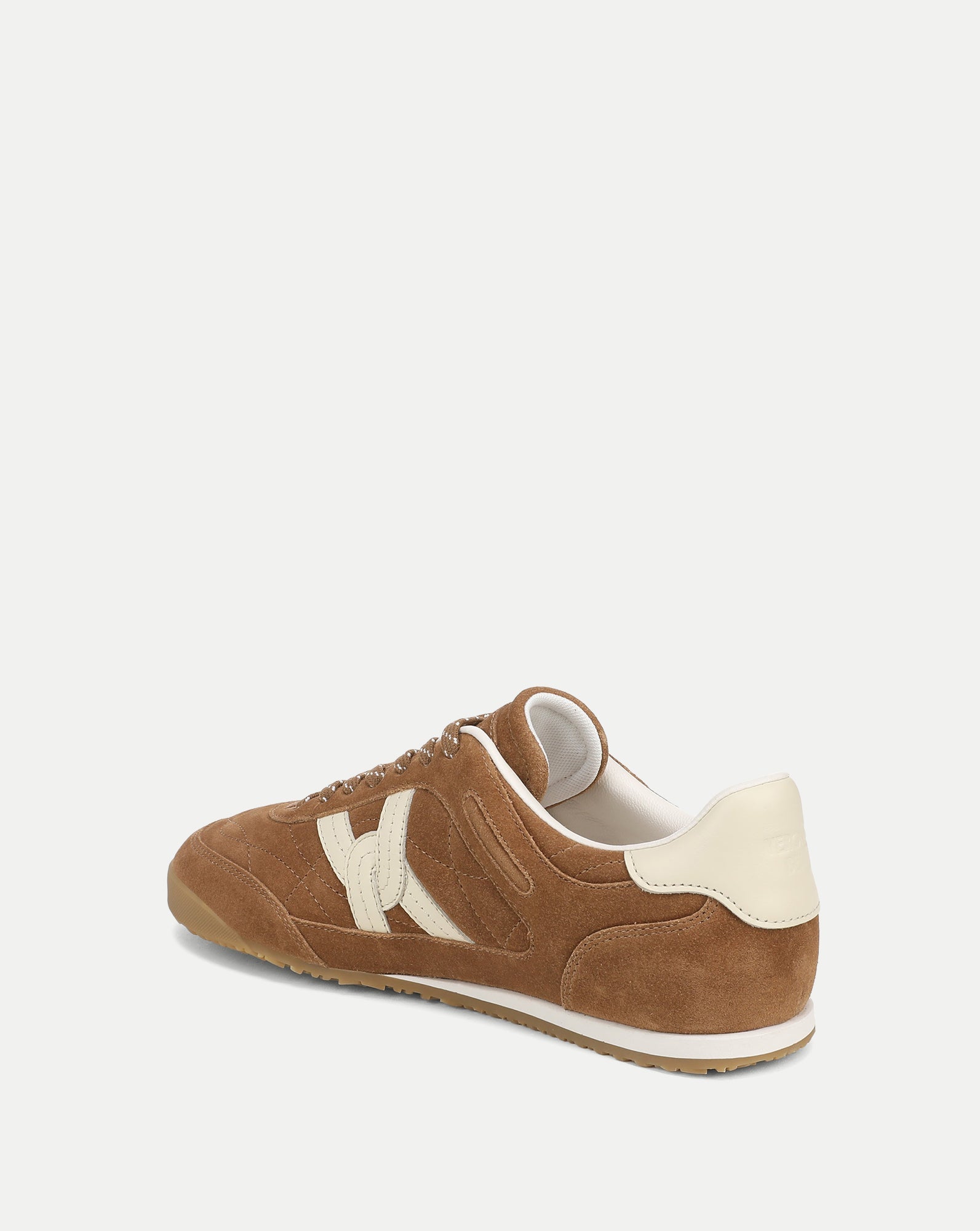 Natalia Suede Sneaker in Chestnut