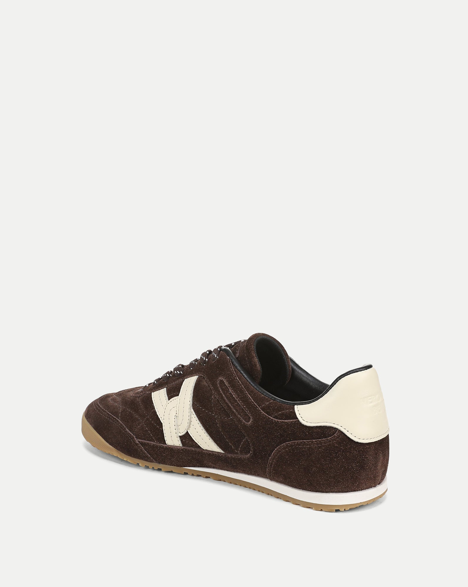Veronica Beard Natalia Suede Sneaker in Espresso