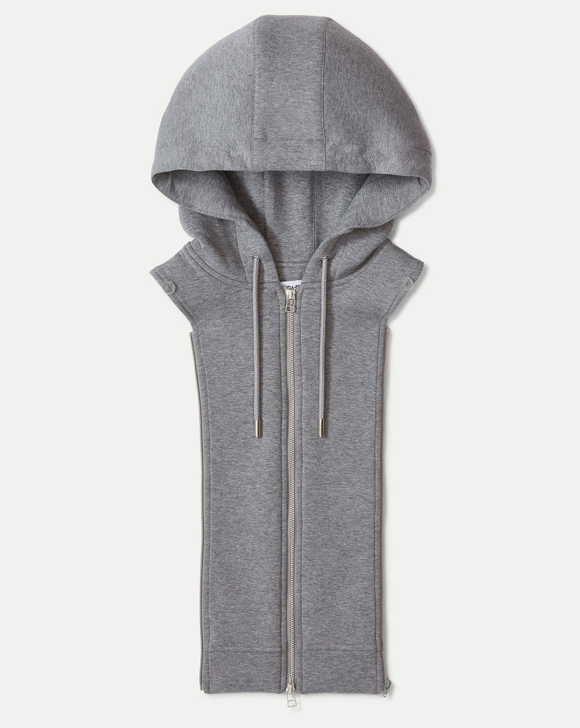Oversized Hoodie Dickey In Grey Melange