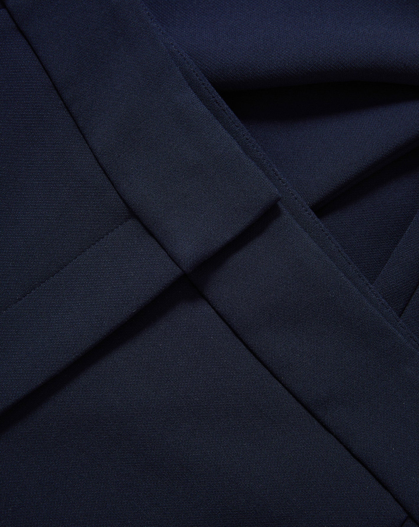 Renzo Clean Waistband Pant in Navy